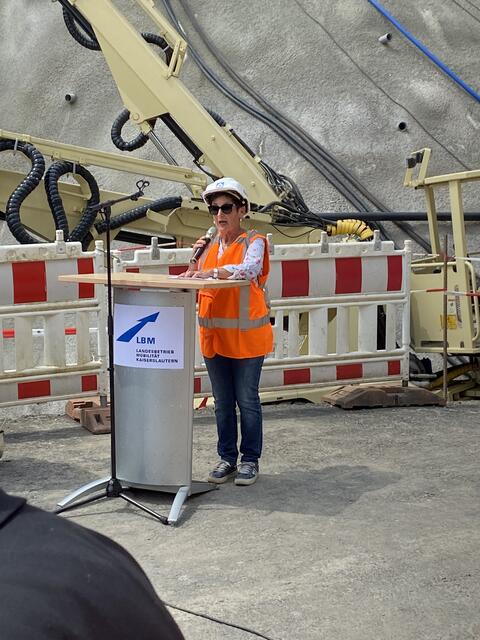 Tunnelpatin Gabriele Mauer | Foto: Claudia Bardon