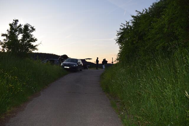 Grundsätzlich ist das Parken am Sternenbeobachtungspunkt nicht erwünscht | Foto: B. Bender