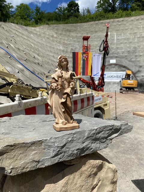 Die Schutzpatronin der Bergleute "Die Heilige Barbara" | Foto: Claudia Bardon