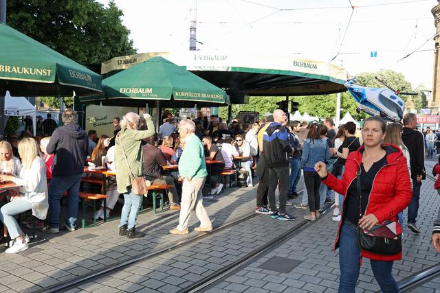 Vielfältige kulinarische Genüsse luden zum Verweilen ein. | Foto: Christian Gaier