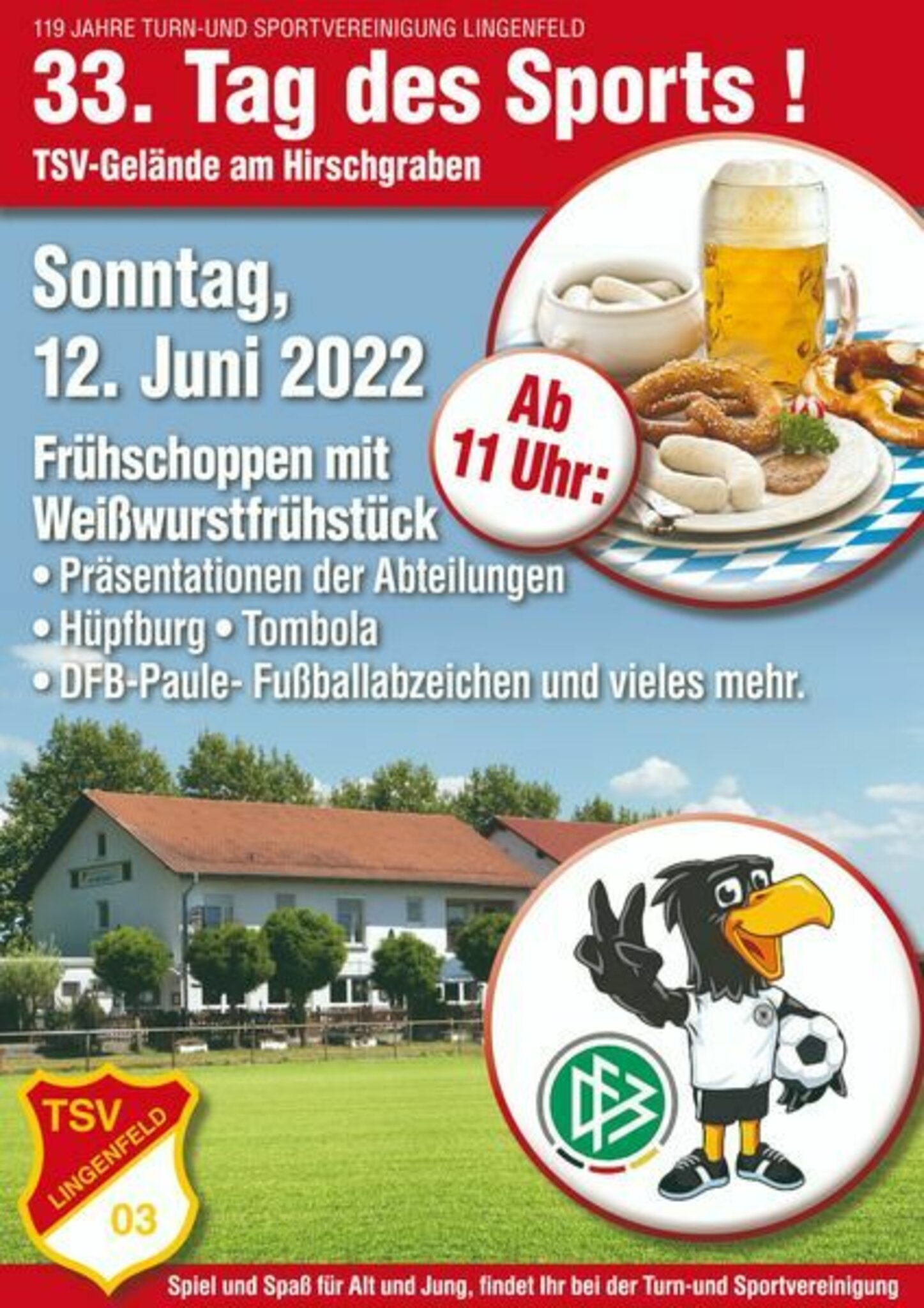 Turn- und Sportverein Lingenfeld 03: Tag des Sports 12.06.2022 - Lingenfeld