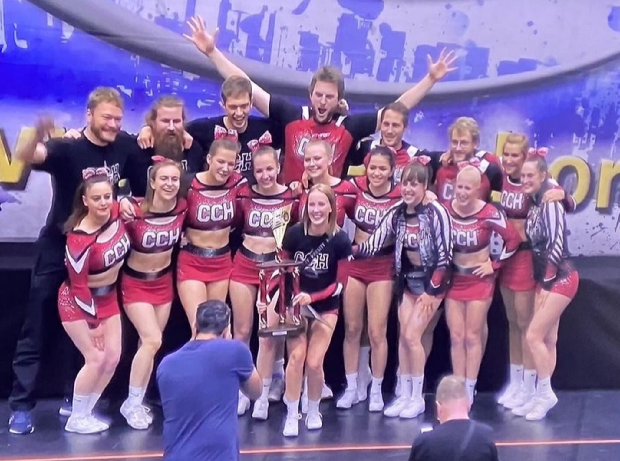 German cheerleading championships in Mülheim / Ruhr the Falcons win
