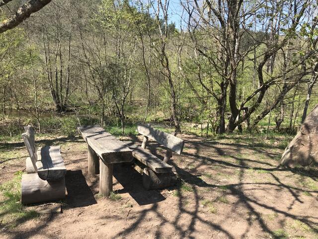 . . . mit Sitzgelegenheit | Foto: B. Bender