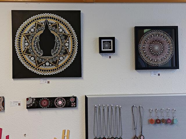 Mandalas von Daniela Olbert-Sinn | Foto: Brigitte Melder