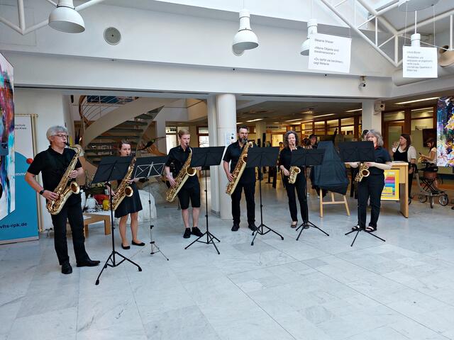 Saxophon-Ensemble des Blasorchesters Mutterstadt | Foto: Brigitte Melder