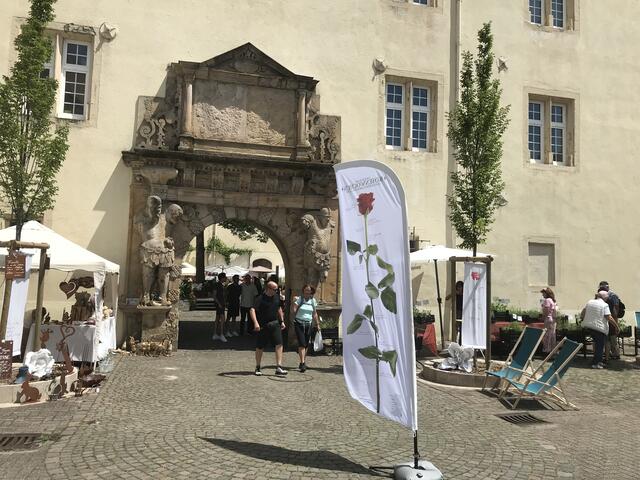 Eingang zum Schlosshof | Foto: B. Bender