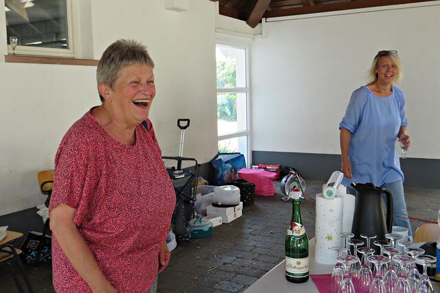 Gleich auf DU, so lustig ging es zu | Foto: Brigitte Melder