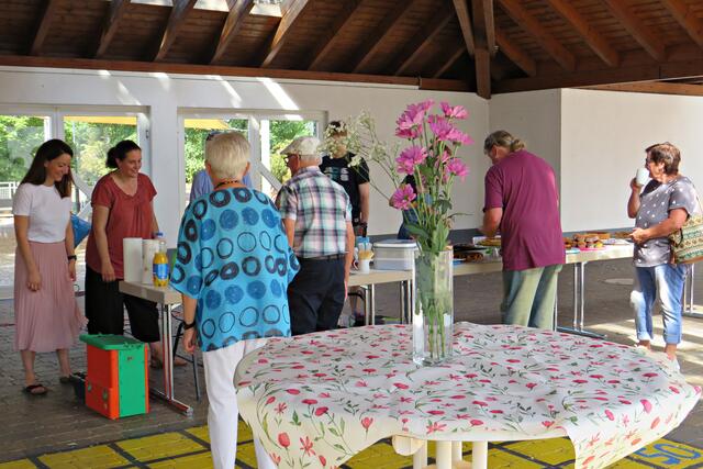 Schön dekorierte Tische | Foto: Brigitte Melder