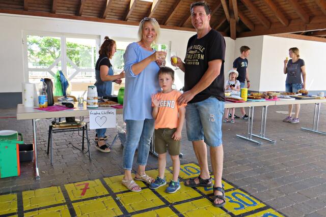 Familie Haupt hatte etwas zu feiern | Foto: Brigitte Melder