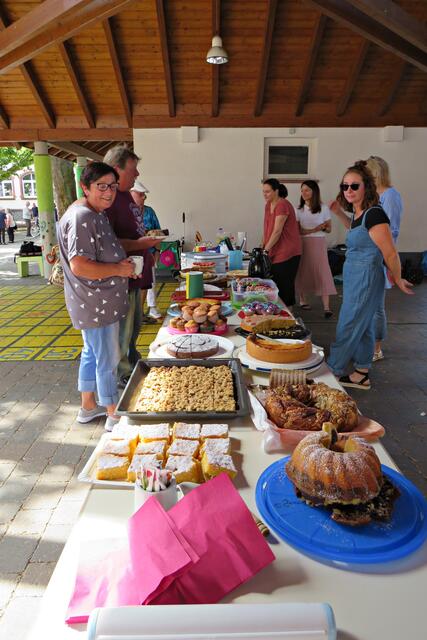 Leckeres Kuchenbuffet | Foto: Brigitte Melder
