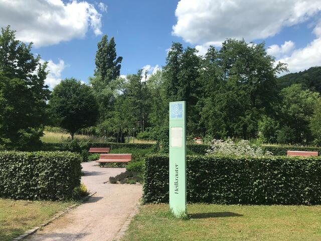 Der Eingang zum Kräutergarten | Foto: B. Bender