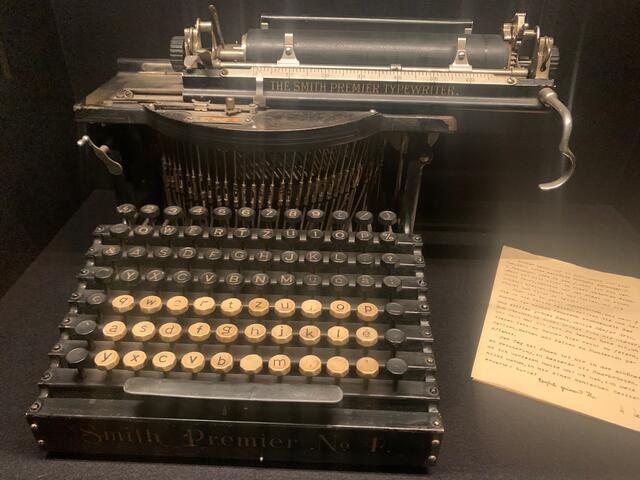 Hermann Hesses Schreibmaschine im Hesse-Haus in Gaienhofen | Foto: Franz-Walter Mappes