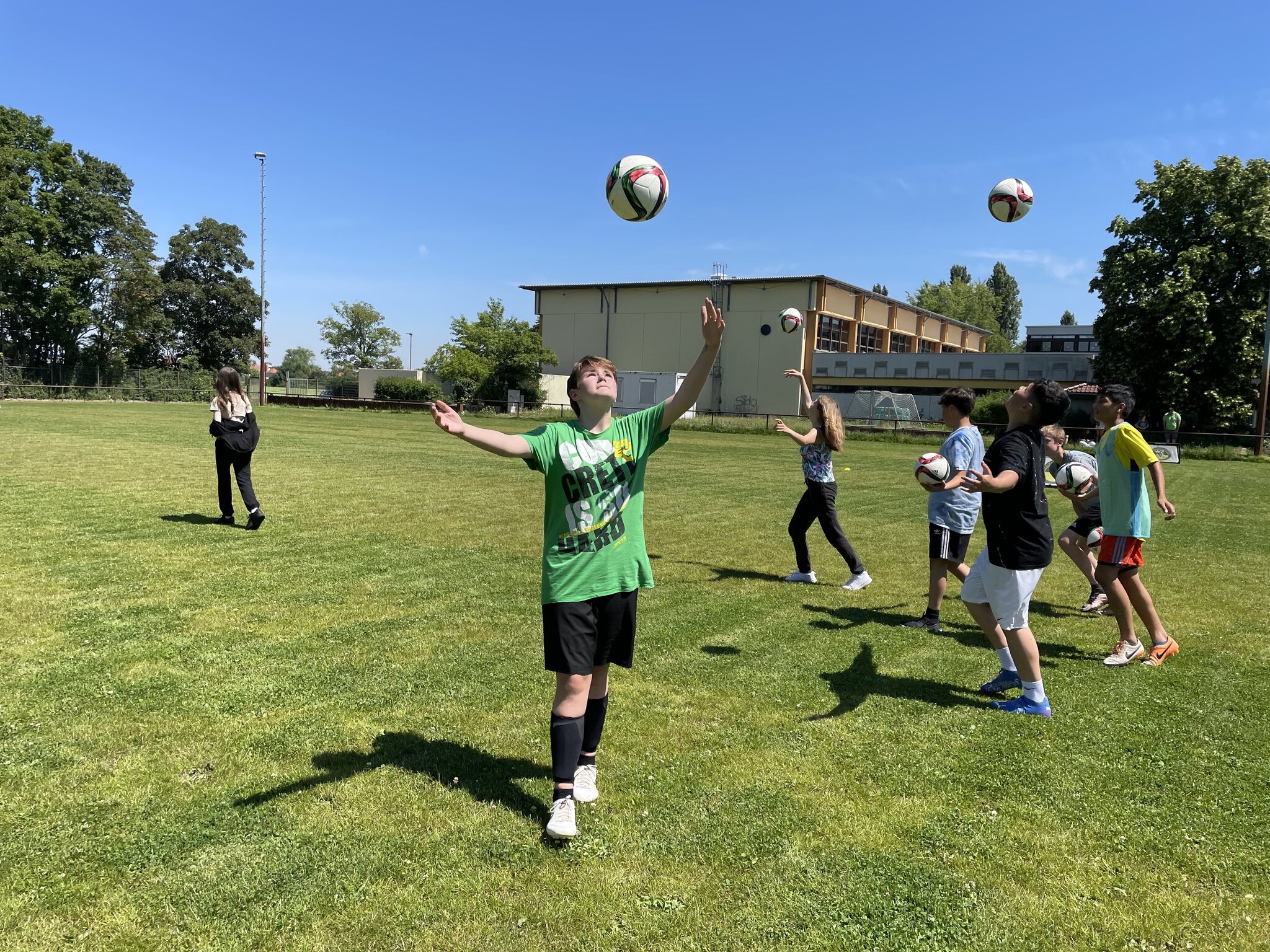 PeterGärtnerRealschule plus Böhl Iggelheim DFBMobil fördert Freude