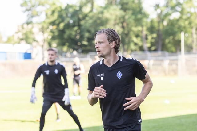 Neuzugang Bentley Baxter Bahn hinterließ einen sehr guten Eindruck. | Foto: Christian Gaier