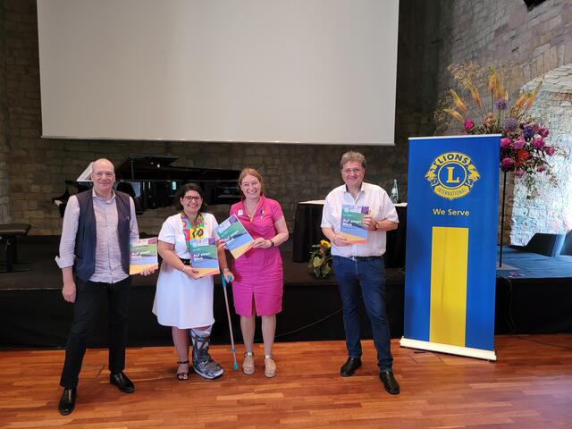 Präsentation des neuen Handbuchs: Reimer Huy, Sevilay Huesman-Koecke, Christiane Keller-Krische, Michael Landgraf
