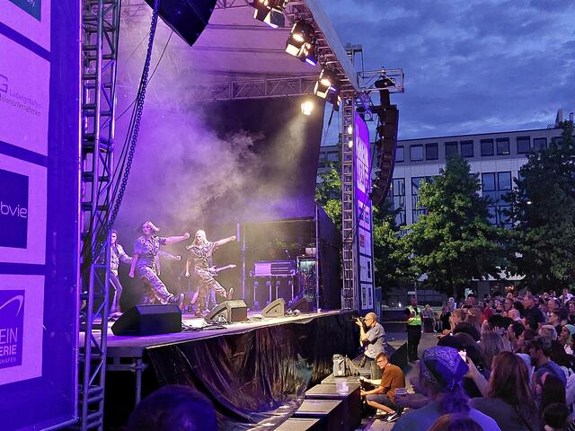 BriMel unterwegs: Michael Jackson Tribute Show beim Rheinuferfest ...