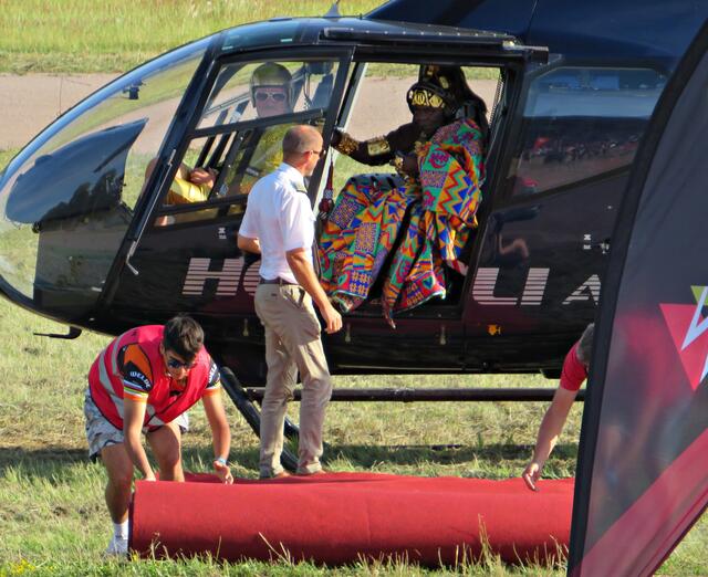 Schnell den roten Teppich ausrollen | Foto: Brigitte Melder
