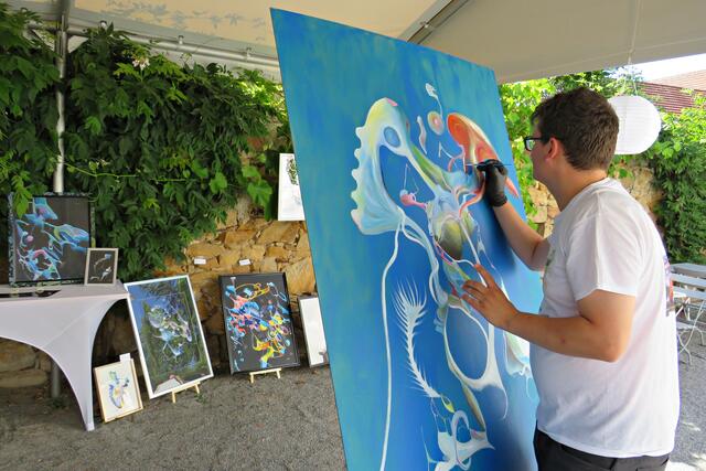 Anton Small bei der Arbeit | Foto: Brigitte Melder