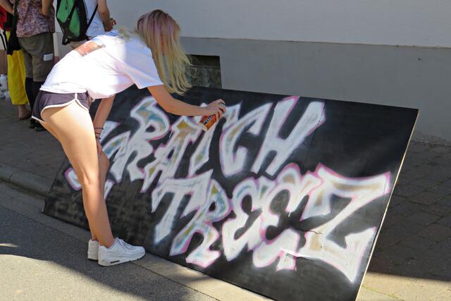 Katrin Langhauser bei der Arbeit | Foto: Brigitte Melder