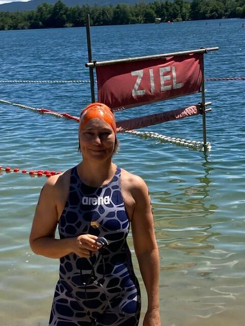 Sehr glücklich über ihren vierten Platz: Birgit Emming | Foto: WSV Speyer