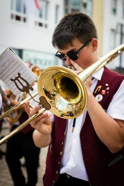 Partymucke und Blasmusik wechseln sich ab | Foto: Cornelia Bauer