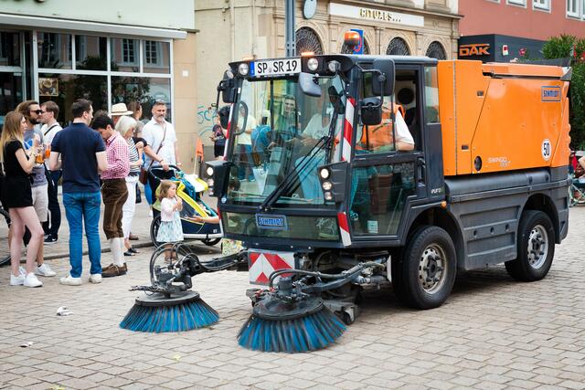 Am Ende übernimmt der Besenwagen | Foto: Cornelia Bauer