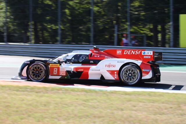 Der Toyota mit der Startnummer 8 (Foto Hartmut Reuschel)