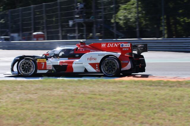Der Toyota mit der Startnummer 7 (Foto Hartmut Reuschel)