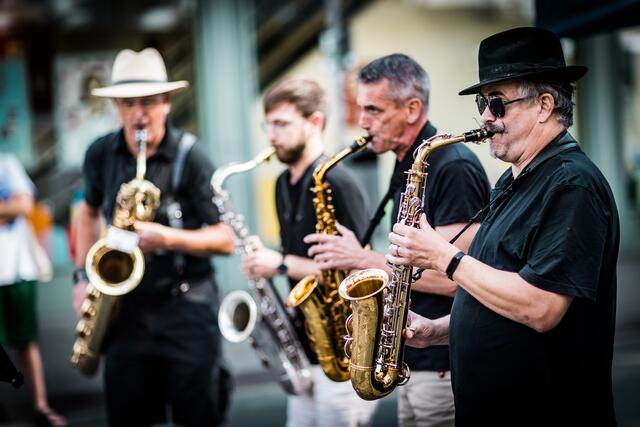  Jazz in all seinen Facetten ist der Schwerpunkt des Quartetts Saxofonia. | Foto: Christian Gaier