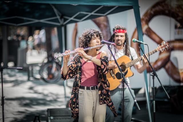 Das Trio Amaroots &amp; Zahira vereint seine Wurzeln aus marokkanischen, algerischen und brasilianischen Kulturen in einem vielfältigen Programm aus eigenen Eigenkompositionen und -interpretationen.  | Foto: Christian Gaier