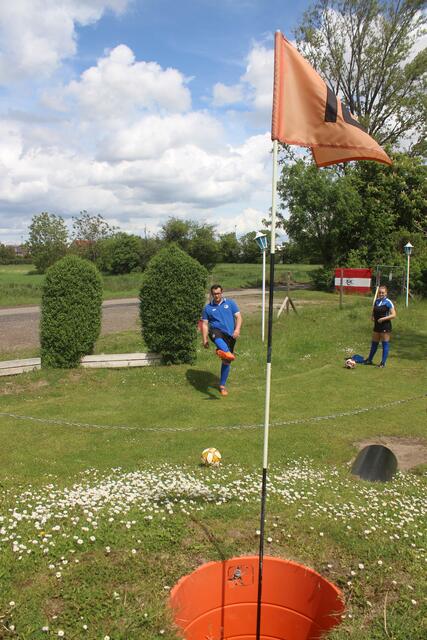 Der Vulkan stellt Profis und Freizeitspieler vor Herausforderungen 
 | Foto: Soccerpark Dirmstein