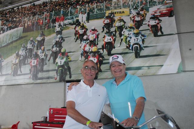 Manfred John (links) und Franz Rau (Foto Michael Sonnick)