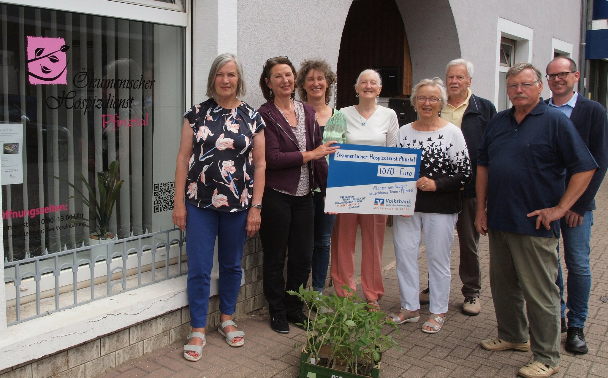 Pflanzen- und Saatgut-Tauschbrse-Team Pfinztal: Grund zur Freude und zum  Danken - Karlsruhe