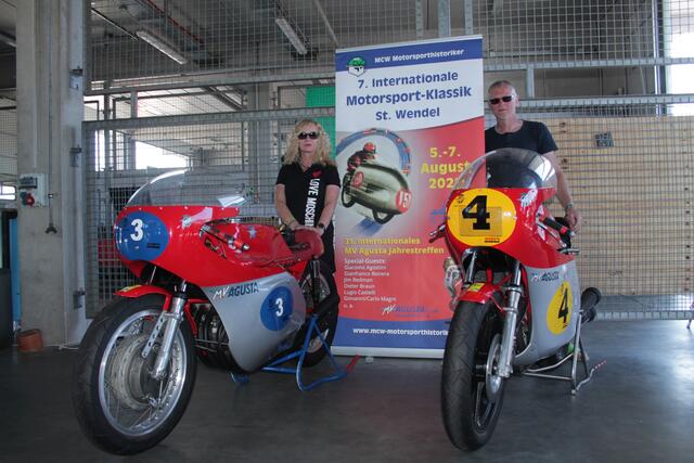 Christiane und Achim Schilling vom MCW aus St. Wendel (Foto Michael Sonnick)