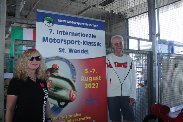 Auch der zweifache Motorrad-Weltmeister Dieter Braun kommt als Ehrengast nach St. Wendel (Foto Michael Sonnick)