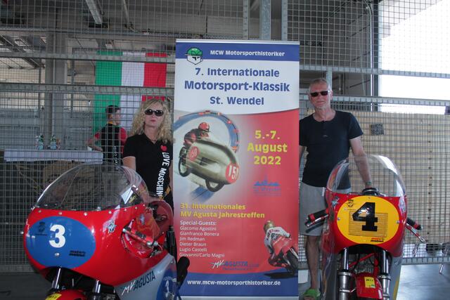 Christiane und Achim Schilling vom MCW aus St. Wendel (Foto Michael Sonnick)