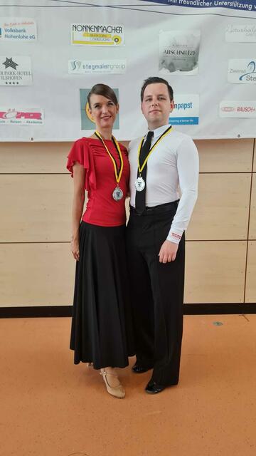 Patrick Hoffmann und Stefanie Wesch | Foto: TSC Grün-Gold Speyer