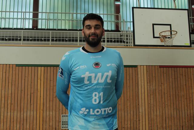 Torhüter Matej Ašanin von den Eulen Ludwigshafen (Foto Michael Sonnick)