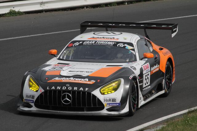 Der Heilbronner Patrick Assenheimer (Mercedes) startet zum fünften Mal in Spa bei den 24-Stunden (Foto Michael Sonnick)