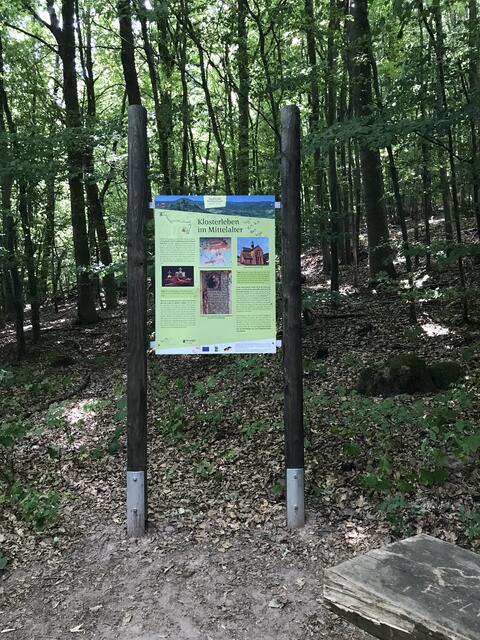 Infos über das Klosterleben im Mittelalter | Foto: B. Bender