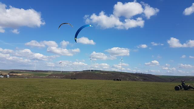 Buggykiting braucht Platz | Foto: Guntram Leibrock