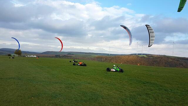 Buggykiting braucht Platz | Foto: Guntram Leibrock