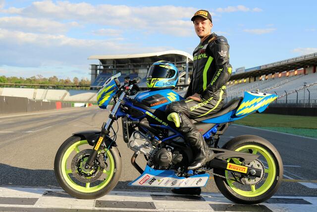 Nicolai Kraft freut sich auf sein Heimrennen beim IDM-Finale am 24.-25. September auf dem Hockenheimring (Foto Thomas Haas)