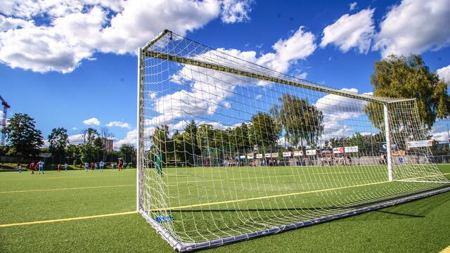 Der Sportbunf Pfalz unterstützt Vereine ab sofort bei der Anschaffung von Großsportgeräten, wie Fußballtoren Foto: Mustafa Kücük - v. Gruenewaldt/Pixabay 