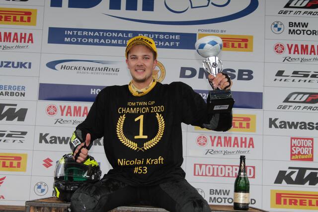 Der Hockenheimer Nicolai Kraft gewann 2020 den Twin-Cup (Foto Michael Sonnick)