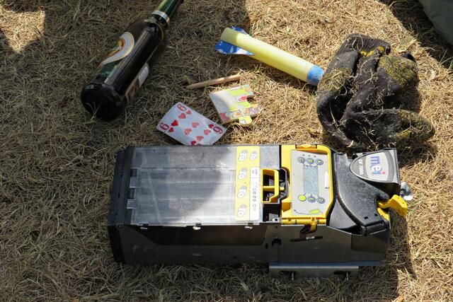 Bei den ersten Ankömmlingen schon dieser skurrile Gegenstand dabei | Foto: Brigitte Melder