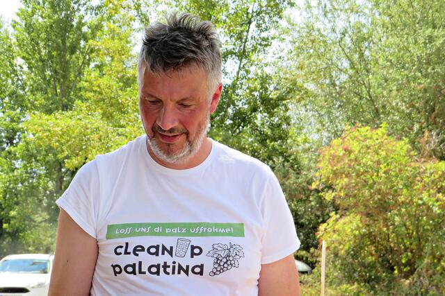Olaf Maurer vom CleanUp Palatina | Foto: Brigitte Melder