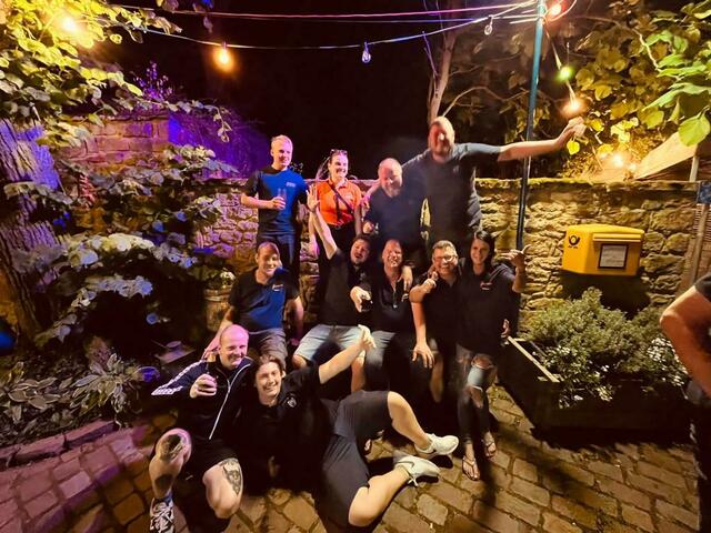 Die Stimmung war sehr ausgelassen | Foto: Ortsgemeinde Gleisweiler