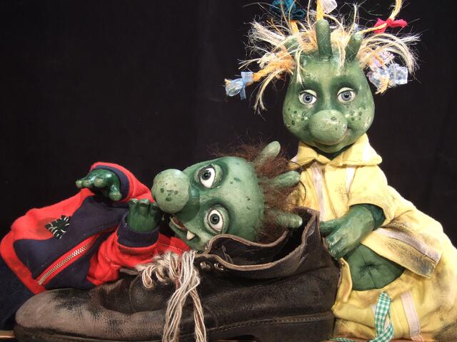 Am Samstag, 27. August, kommen um 15 Uhr grüne Wesen, „Die Olchis“, auf den Kerwe-Platz | Foto: ps