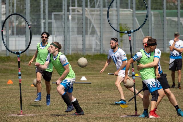 Quidditch ist ein taktischer und damit anspruchsvoller Mannschaftssport | Foto: Jessica Bader